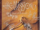 THE MISSION - GRAINS OF SAND - VINYL LP RECORD - 1st PRESSING  1990 -AUTOGRAPHED