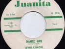 Lewis Lymon/Teenchords-Dance Girl-Juanita Doo Wop 45 
