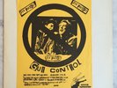 SEX PISTOLS GUN CONTROL  LP VG++ VINYL -  BANG RECORDS / SLIPPED DISC RECORDS