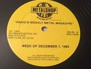 METALSHOP december 7 1984 WASP alice cooper DEEP PURPLE ORG BROADCAST 2 LP