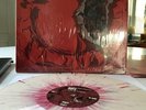 NOFX Ribbed Live In A Dive Bone Oxblood Splatter LP Malachi Crunch Fat Wreck OOP