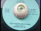 rare killer rockabilly 45 Vernon Core JR.- Four Fingers And A Thump FREE POSTAGE