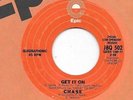 QUAD   * CHASE * 45 * Get It On * 1972 * QUADRAPHONIC   Special Co-Op Release