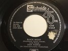 Deep Purple - Black Night/Speed King LEBANESE STATESIDE ROCK Vinyl 45
