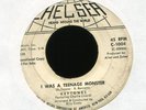 THE KEYTONES I Was a Teenage Monster on Chelsea Promo Halloween Rocker 45 Hear