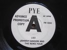 Johnny Sandon and the Remo Four - Lies - 1963 UK Promo