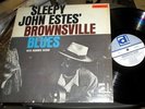 SLEEPY JOHN ESTES BROWNSVILLE BLUES LP NM NEAR MINT US DELMARK VINYL 1965 SHRINK