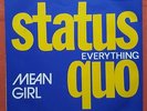 STATUS QUO-MEAN GIRL/EVERYTHING YUGOSLAVIAN 7'' PS 1973 UNIQUE COVER