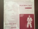 David Bowie - David Live  - Japanese Promo  Unique PS