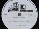 VERY RARE JIMI HENDRIX BEST ALBUM ON REPRISE ACETATE