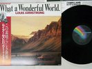 LOUIS ARMSTRONG WHAT A WONDERFUL WORLD MCA VIM-28601 Japan OBI VINYL LP