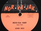 Sonee West - Rock-Ole Ruby / Sweet Rockin’ Baby  (78) auf US NOR VA JAK