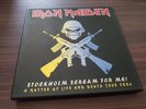 IRON MAIDEN    - stockholm scream for me  -   2 x LP  - BOX - TEST PRESSING