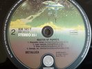 Metallica LP Master of puppets Vertigo spaceship press A-1U B-2U VG+/NEAR EX