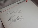 Ringo Starr - Autographed British Airways Menu