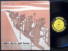 MILES DAVIS And Horns LP PRESTIGE 7025 US 1956 DG MONO Sonny Rollins Zoot Sims