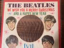The BEATLES We Wish You A Merry Christmas 45 Picture Sleeve Vee-Jay Sleeve Only