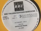 Depeche Mode BBC Transcription Disc Live 1985 Soundboard Recording