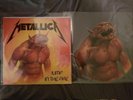 Metallica - Jump In The Fire LP and Shaped Picture LP First Pressing No BarCode