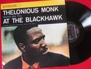 Thelonious Monk AT THE BLACKHAWK, PLUS TWO RIVERSIDE SMJ-6198 Japan VINYL LP NM