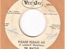 RARE 45 THE BEATTLES (Beatles Mis-Spelt) Please Me / Ask Me Why VEE JAY PROMO