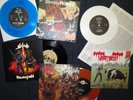 SODOM / HIRAX col. , SODOM / RUNNING WILD , DIMPLE MINDS , TORMENT 4x Vinyl 7