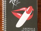 RARE KYLIE MINOGUE X TOUR 2008 TOUR ITINERARY BOOK UK LEG