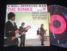 THE KINKS/A WELL RESPECTED MAN/PYE REC/FRENCH EP 7
