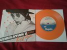 GENERATION X / KING ROCKER { RARE ORANGE VINYL } Pic Sleeve 7