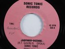 Power Pop 45 SONIC TONIC Justines' Bizzare SONIC TONIC VG+ HEAR