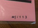 Lil Peep Vinyl Record Awful Things/Save That Shit Hand Screen Cover Number 001
