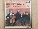 PHILIPS HI-FI STEREO SAL 3453-4 2LP BEETHOVEN  sonatas  ROSTROPOVICH RICHTER NM