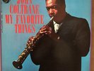 JOHN COLTRANE MY FAVORITE THINGS BEAUTIFUL EX 1961 SD-1361 WHITE FAN REISSUE