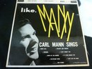CARL MANN  LIKE MANN LP 1960 PLUM LONDON HA-S. 2277  VERY NICE  RARE