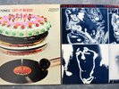 Two ROLLING STONES LP RECORDS, LET IT BLEED & EMOTIONAL RESCUE  GREAT SHAPE