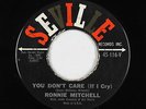 Northern Soul Popcorn 45 - Ronnie Mitchell - You Don't Care - Seville - mp3