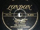 RARE DOO-WOP UK 78 RPM Earth Angel / Hey Señorita THE PENGUINS London HL 8114