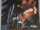 George Michael LP FAITH rare Real original autographed signed certificate COA