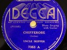 BLUES 78RPM; CHARLEY JORDAN DECCA Chifferobe/Cutting My A B C' s