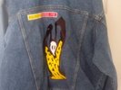 Rolling Stones Denim Jacket- Voodoo Lounge-Second image wear L/XL - Un- Worn