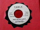 ISLEY BROTHERS  THAT'S THE WAY LOVE IS  RARE PROMO  VG+ TAMLA 54154   SOUL 45