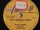 country 78 RPM OWEN BRADLEY ZEB TURNER Zeb's Mountain Boogie BULLET HEAR guitar
