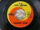 ALEXANDER PATTEN. A LIL LOVIN' SOMETIMES. (Capitol)
