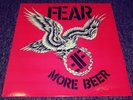 FEAR -MORE BEER LP punk 1985 original. Hardcore kbd records mint condition. Hate