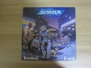 SCANNER - Terminal Earth 1990 Korea Orig Vinyl LP INSERT