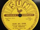 Carl Perkins- Glad All Over/ Lend Me Your Comb- Sun 287- 10