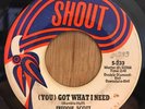 FREDDIE SCOTT soul funk 45 You Got What I Need / Powerful Love   Shout
