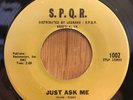 LENIS GUESS northern soul 45 Just Ask Me / Workin' For My Baby   S.P.Q.R.