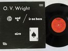 O.V. WRIGHT A NICKEL AND A NAIL AND ACE OF SPADES BACK BEAT YS-8047-AB Japan LP