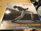 Queen We Will Rock You Rare Italy 12” Orig Import Live Sleeve